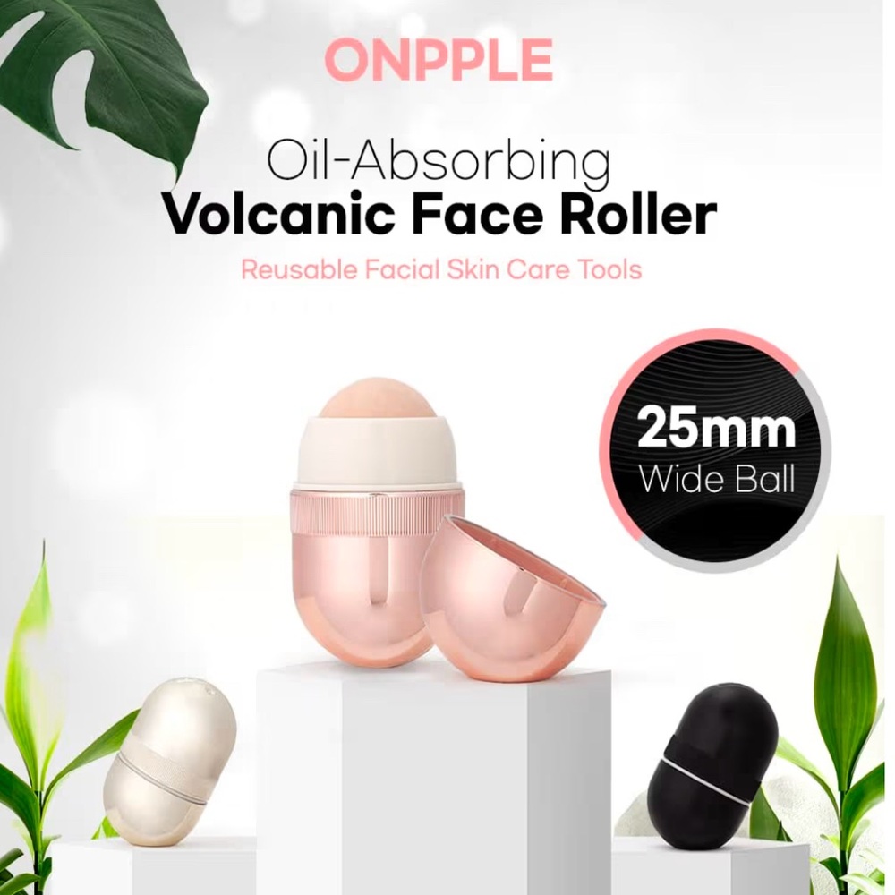 Korean Beauty Oil-Absorbing Volcanic Face Roller - Picture 3 of 8